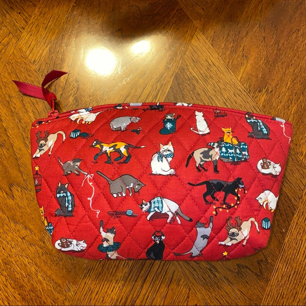 NWT Vera Bradley Holiday Bundle Holiday Cats - Picture 8 of 12